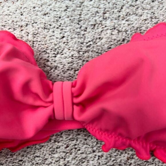 Victoria’s Secret ruffle bandeau bikini top - Picture 4 of 8